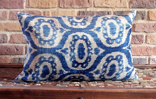 Silk Ikat Pillow