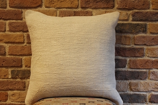 Picture of VINTAGE HANDMADE HEMP PILLOW