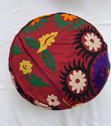 Picture of Vintage Suzani Pouf