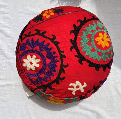 Picture of Vintage Suzani Pouf