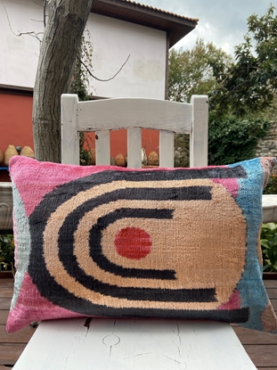 Picture of SILK IKAT PILLOW