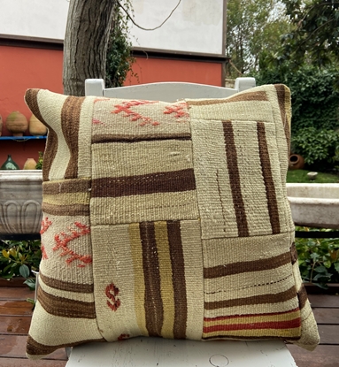 Picture of VINTAGE HAND MADE HEMP PILLOW
