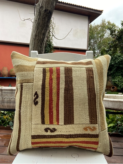 Picture of VINTAGE HAND MADE HEMP PILLOW