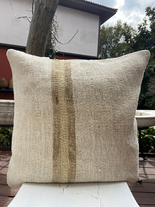 Picture of VINTAGE HAND MADE HEMP PILLOW