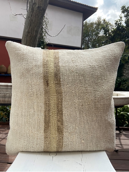Picture of VINTAGE HAND MADE HEMP PILLOW